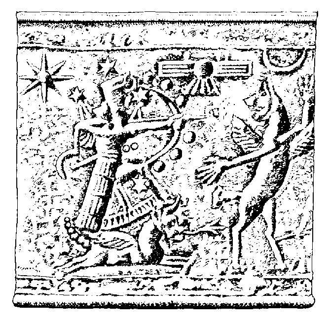 Древневавилонское изображение Ориона