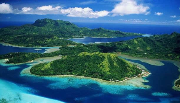 коралловые острова Полинезии